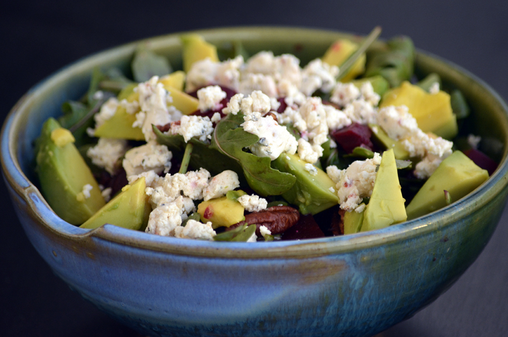 arugula and beet salad